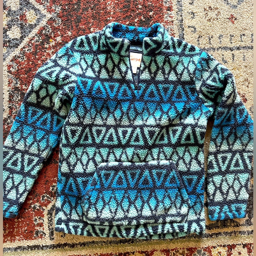 Boy L 12/14 pullover sweater cat & jack